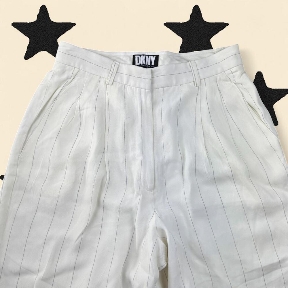 ★ Vintage DKNY Pinstripe Wide Leg Trousers★